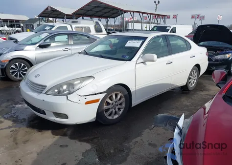 2004 Lexus Es 330 из США, поврежденный, VIN JTHBA30G745030835